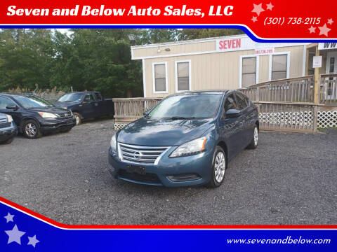 2013 Nissan Sentra for sale at Seven and Below Auto Sales, LLC in Rockville MD