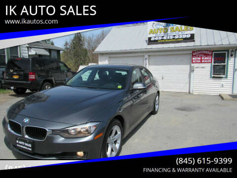 2013 BMW 3 Series for sale at IK AUTO SALES LLC in Goshen NY