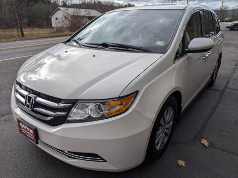 2015 Honda Odyssey for sale at AUTO CONNECTION LLC in Springfield VT