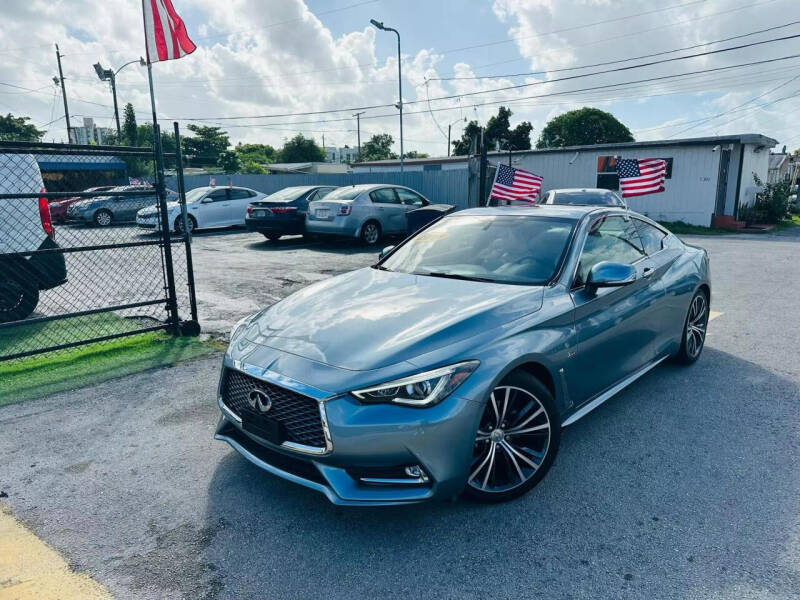 2018 Infiniti Q60 for sale at MAGIC CITY AUTO in Miami FL