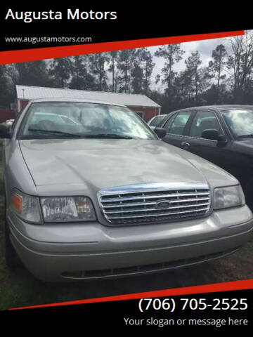 2008 Ford Crown Victoria for sale at Augusta Motors in Augusta GA