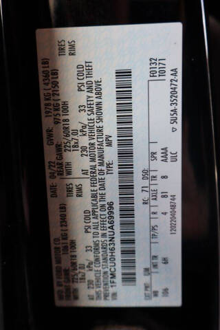 2022 Ford Escape SEL