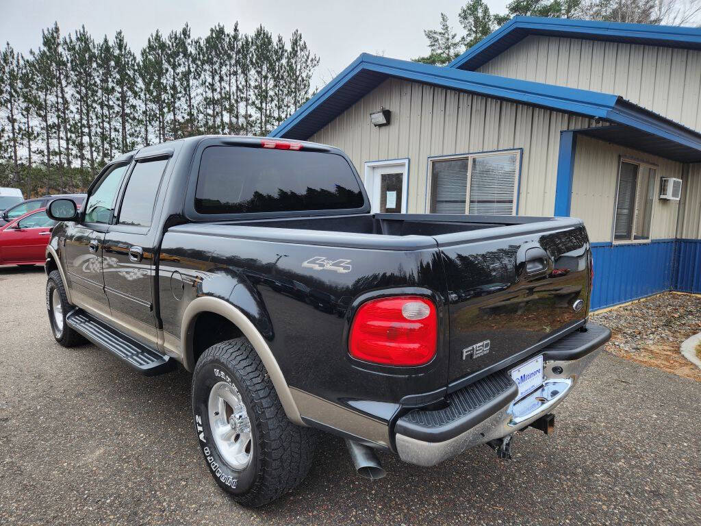 2002 Ford F-150 for sale at Miltimore Motor Company in Pine River, MN