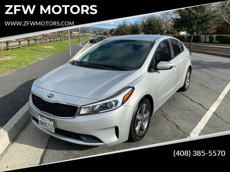 2018 Kia Forte for sale at ZFW MOTORS in Soquel CA