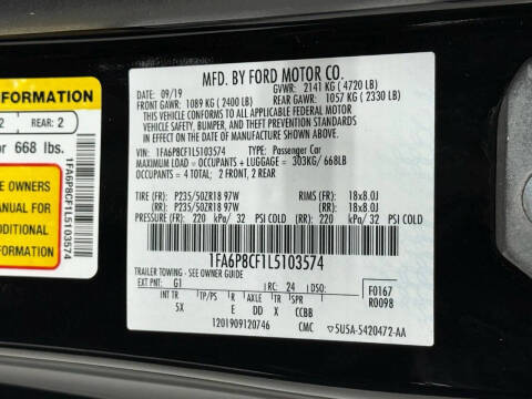 2020 Ford Mustang GT