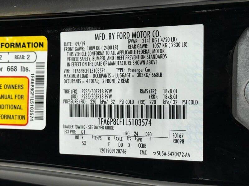 2020 Ford Mustang GT