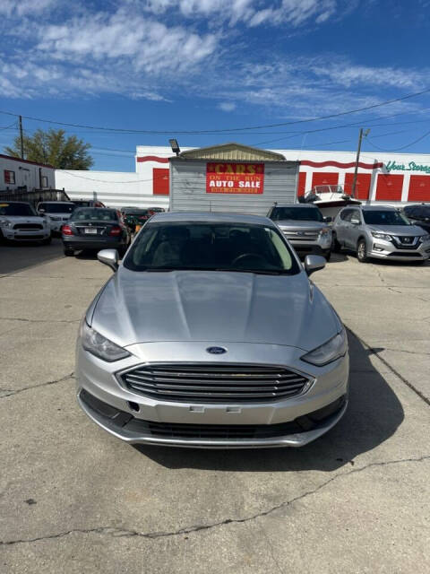 2018 Ford Fusion Hybrid for sale at Cars On The Run Auto Sale in Harvey, LA