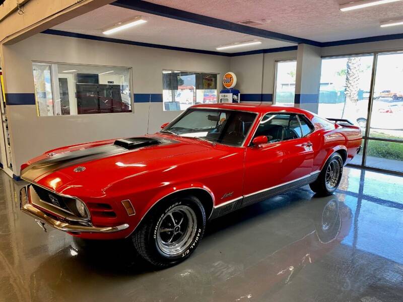 1970 Ford Mustang Mach 1 428 Cobra Jet for sale at Gallery Junction in Orange CA