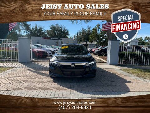 2018 Honda Accord for sale at JEISY AUTO SALES in Orlando FL