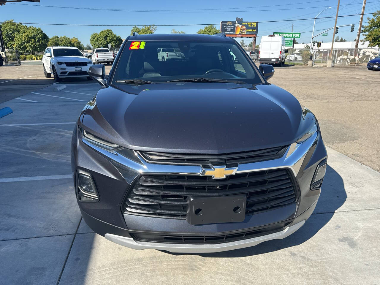 Gray 2021 Chevrolet Blazer LT LT 4dr SUV w/3LT 2