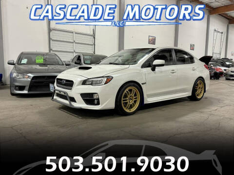 2015 Subaru WRX for sale at Cascade Motors in Portland OR