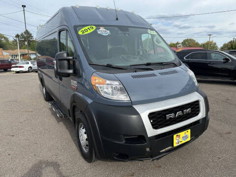 2019 RAM ProMaster for sale at 4 Wheels Premium Pre-Owned Vehicles in Youngstown OH