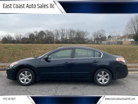 2009 Nissan Altima for sale at East Coast Auto Sales llc in Virginia Beach VA