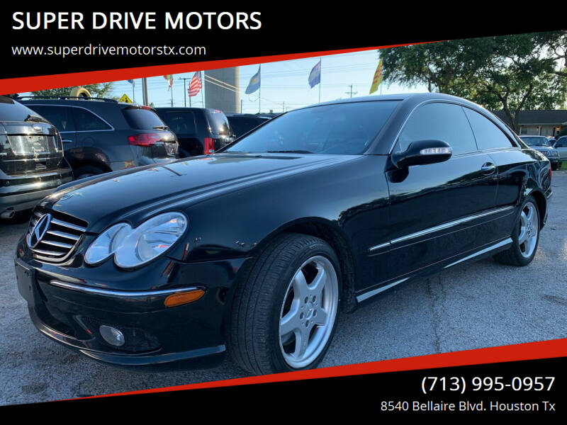 2004 Mercedes-Benz CLK for sale at SUPER DRIVE MOTORS in Houston TX