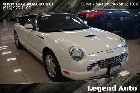 2002 Ford Thunderbird for sale at Legend Auto in Sacramento CA