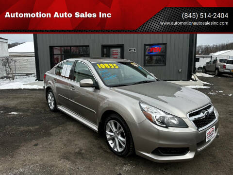 2014 Subaru Legacy for sale at Automotion Auto Sales Inc in Kingston NY