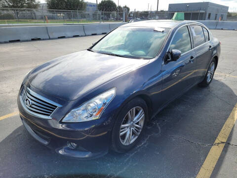 2012 Infiniti G37 Sedan for sale at KM Motors LLC in Houston TX