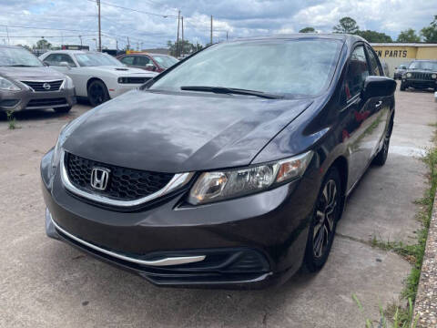 2014 Honda Civic for sale at Sam's Auto Sales in Houston TX