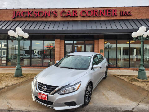 2018 Nissan Altima for sale at Jacksons Car Corner Inc in Hastings NE