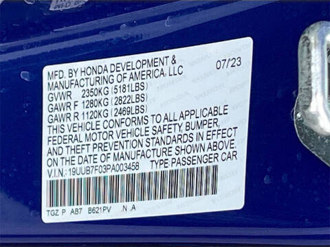 2023 Acura TLX SH-AWD Type S