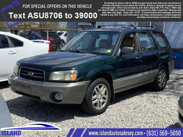 2005 Subaru Forester for sale at Island Auto Sales in East Patchogue NY