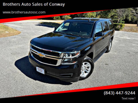 2018 Chevrolet Suburban for sale at Brothers Auto Sales of Conway in Conway SC