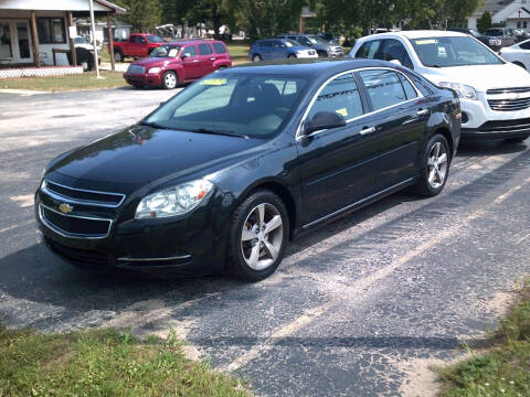 2012 Chevrolet Malibu for sale at LAKESIDE MOTORS LLC in Houghton Lake MI