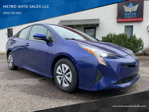 2016 Toyota Prius for sale at METRO AUTO SALES LLC in Lino Lakes MN
