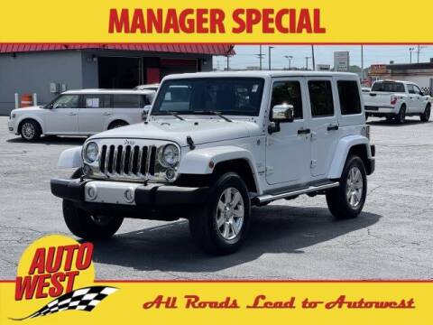 2015 Jeep Wrangler Unlimited for sale at Autowest Allegan in Allegan MI