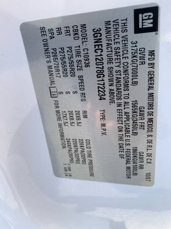 2008 Chevrolet Avalanche