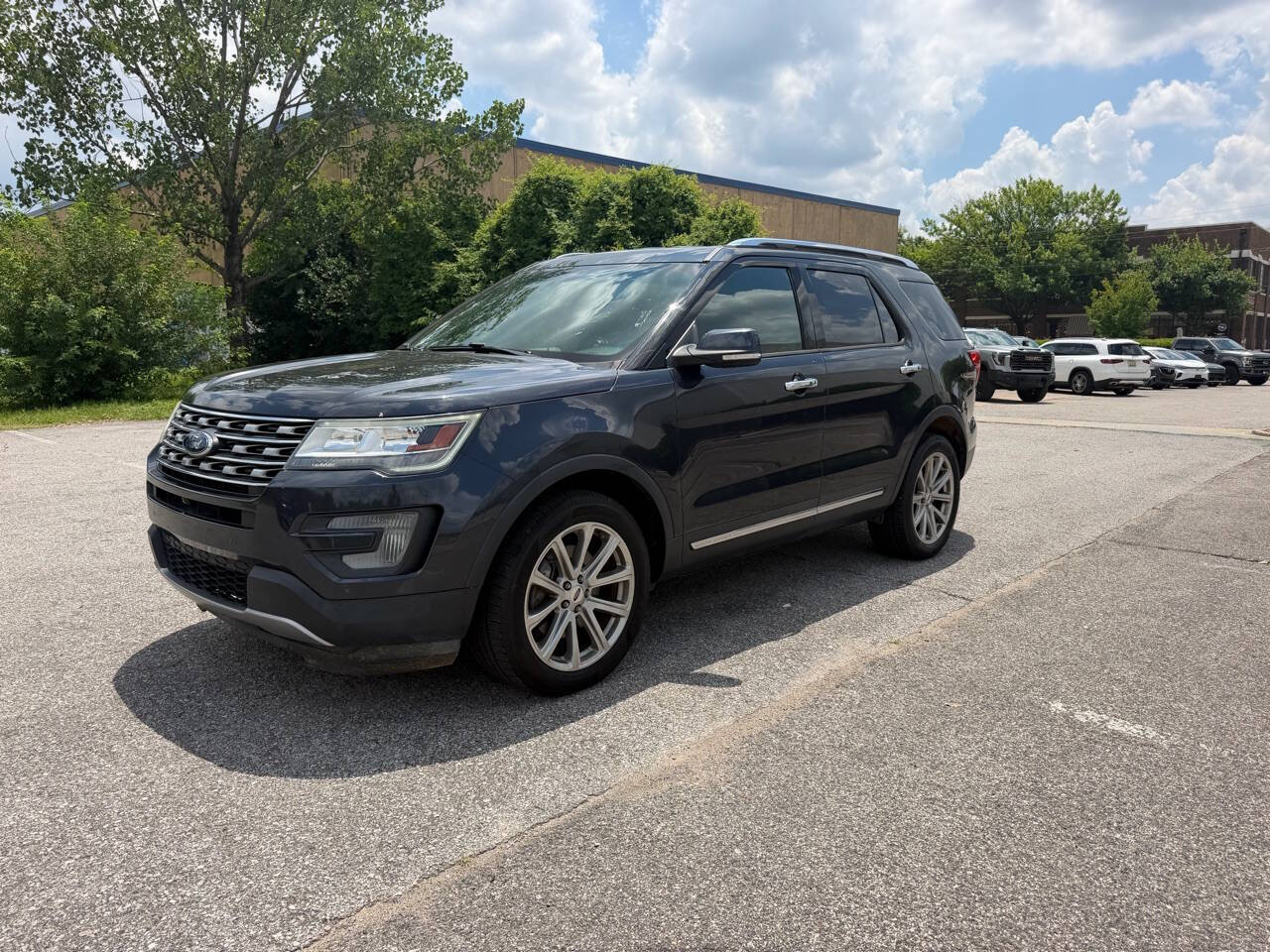 Black 2017 Ford Explorer Limited AWD SUV / Crossover All-Wheel Drive 6-Speed Automatic