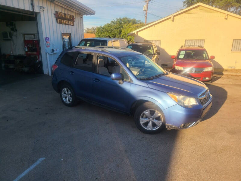 Used 2015 Subaru Forester i Premium with VIN JF2SJADC6FH484221 for sale in Dallas, TX