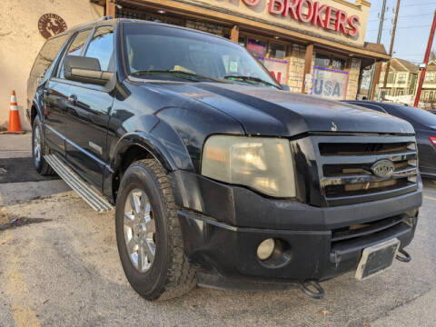 2008 Ford Expedition EL for sale at USA Auto Brokers in Houston TX