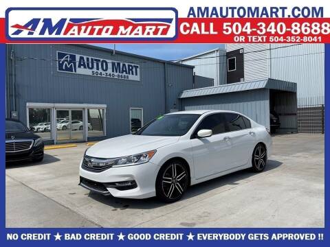 2016 Honda Accord for sale at AM Auto Mart Marrero LLC in Marrero LA