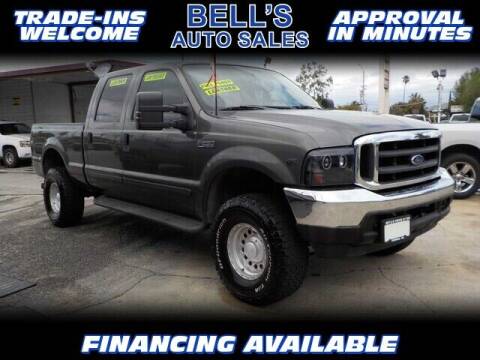 2003 Ford F-250 Super Duty for sale at Bell's Auto Sales in Corona CA