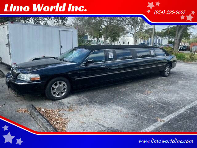 2007 Lincoln Town Car for sale at Limo World Inc. in Seminole FL