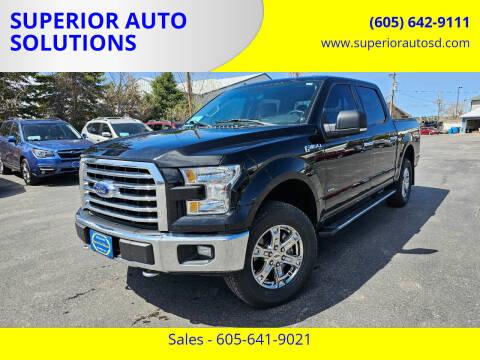 2017 Ford F-150 for sale at SUPERIOR AUTO SOLUTIONS in Spearfish SD