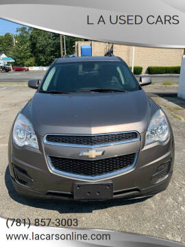 2012 Chevrolet Equinox for sale at L A Used Cars in Abington MA