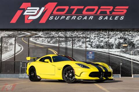 2016 Dodge Viper for sale at BJ Motors in Tomball TX