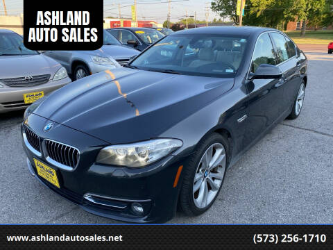 2014 BMW 5 Series for sale at ASHLAND AUTO SALES in Columbia MO