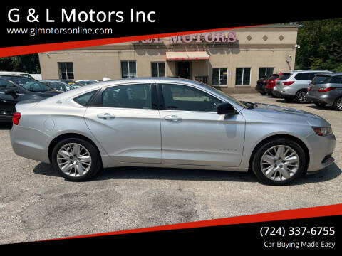 2014 Chevrolet Impala for sale at G & L Motors Inc in New Kensington PA