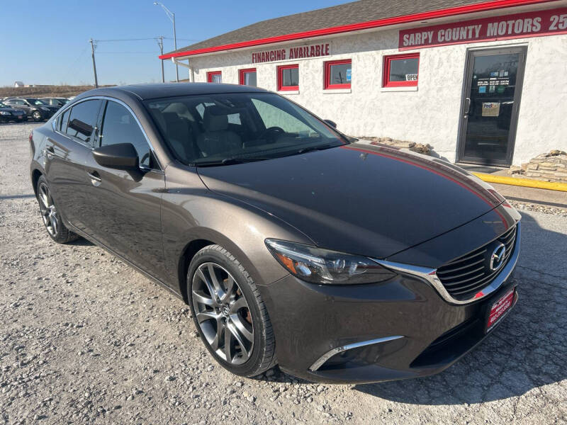 2016 Mazda MAZDA6 for sale at Sarpy County Motors in Springfield NE