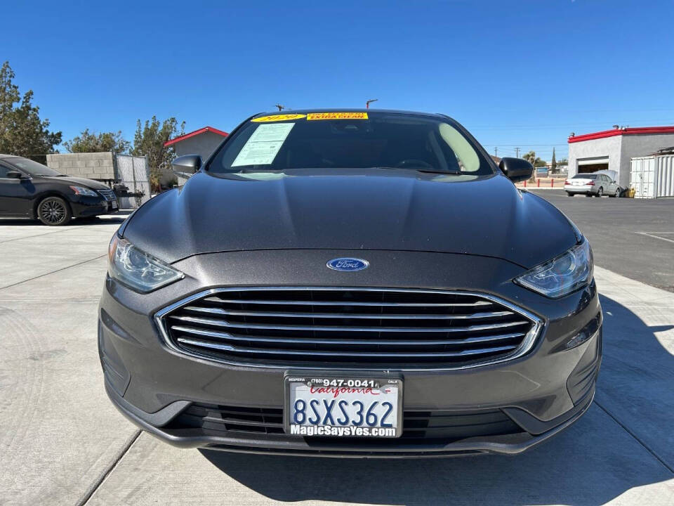 2020 Ford Fusion for sale at Magic Auto Sales in Hesperia, CA