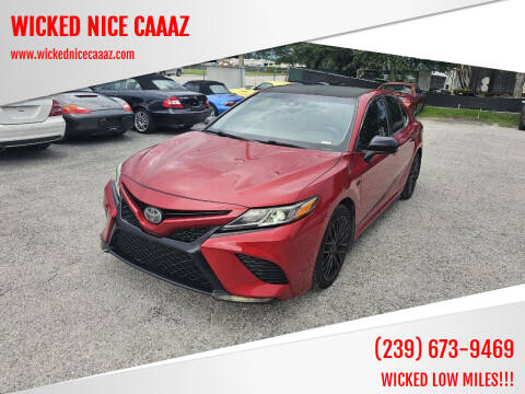 2019 Toyota Camry for sale at WICKED NICE CAAAZ in Cape Coral FL