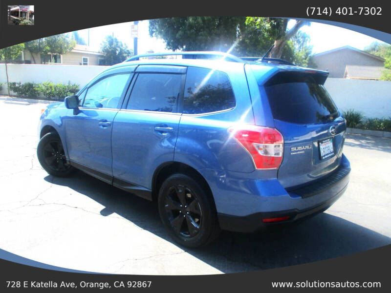 2015 Subaru Forester 2.5i Limited