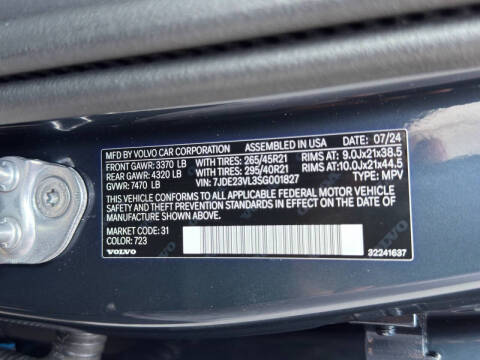 2025 Volvo EX90 Twin Performance Ultra 7P