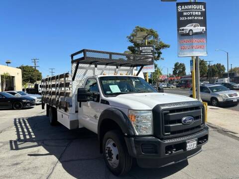 2012 Ford F-550 Super Duty for sale at Sanmiguel Motors in South Gate CA