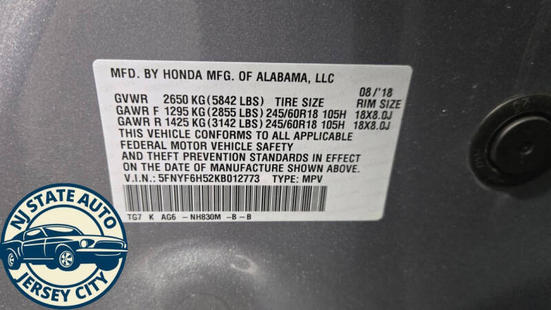 2019 Honda Pilot EX-L