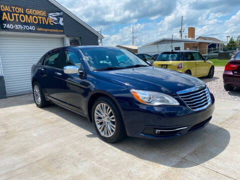 2013 Chrysler 200 for sale at Dalton George Automotive in Marietta OH