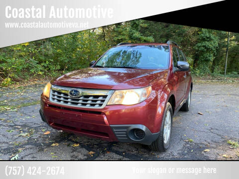 2012 Subaru Forester for sale at Coastal Automotive in Virginia Beach VA